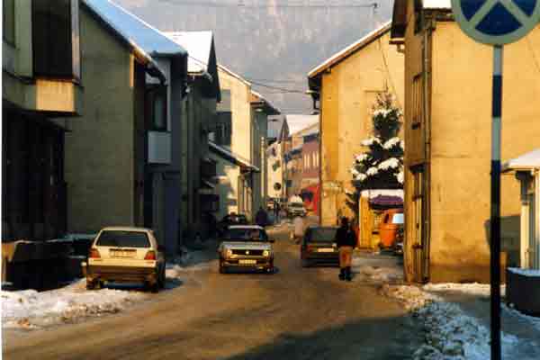 Pogled iz centra u pravcu opcine